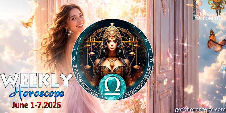 Libra week horoscope June 1—7, 2026