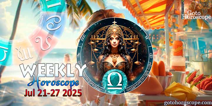 Libra week horoscope July 21—27, 2025