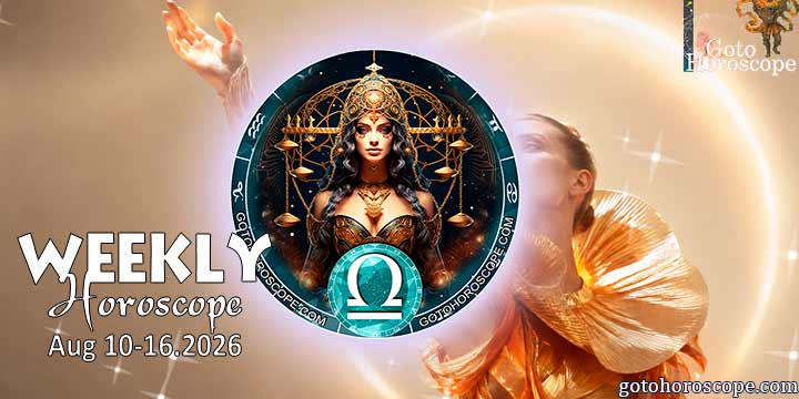 Libra week horoscope August 10—16, 2026