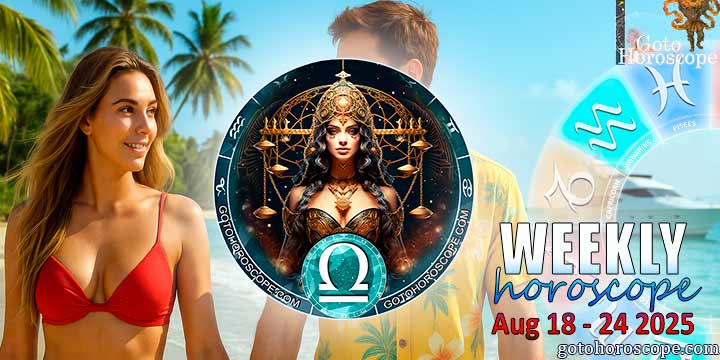 Libra week horoscope August 18—24, 2025
