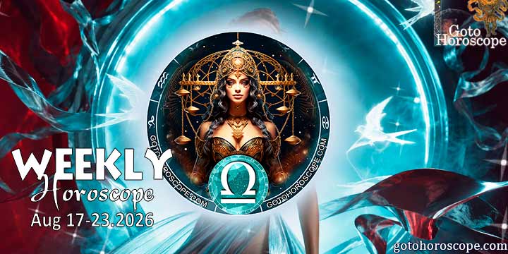 Libra week horoscope August 17—23, 2026