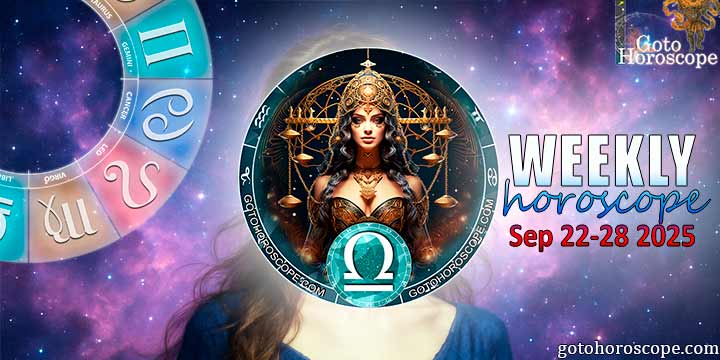 Libra week horoscope September 22—28, 2025