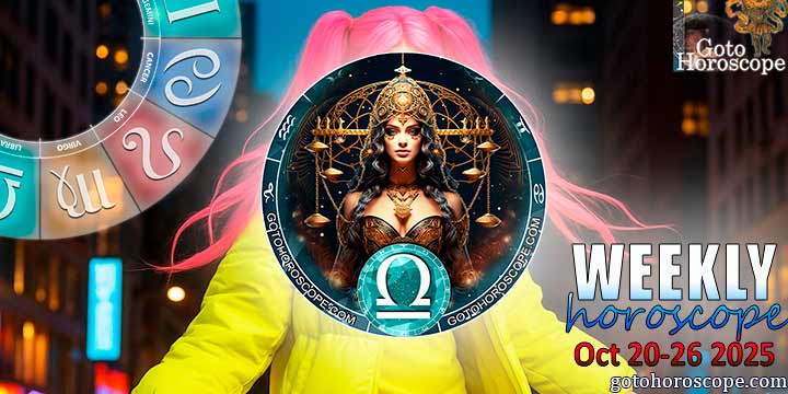 Libra week horoscope October 20—26, 2025
