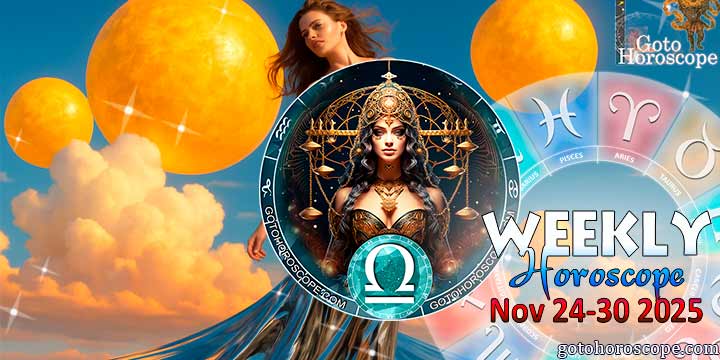 Libra week horoscope November 24—30, 2025