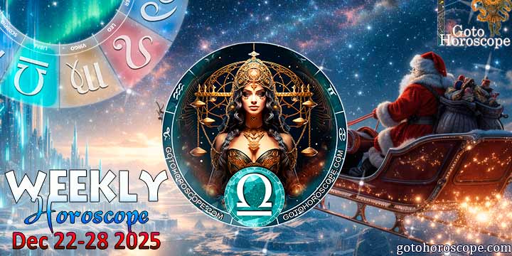 Libra week horoscope December 22—28, 2025