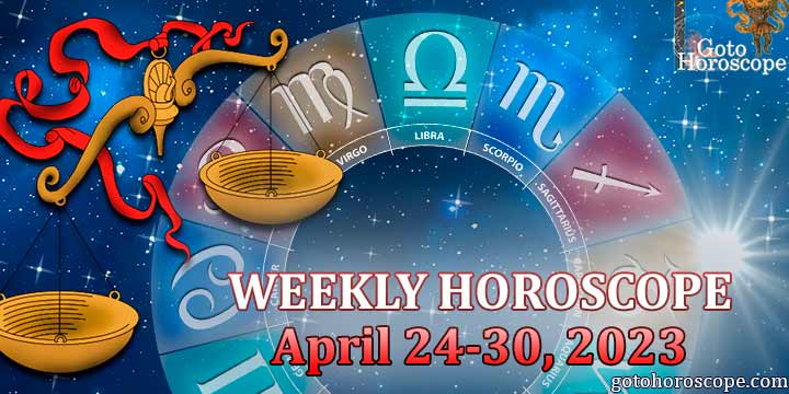 Libra week horoscope April 24-30, 2023