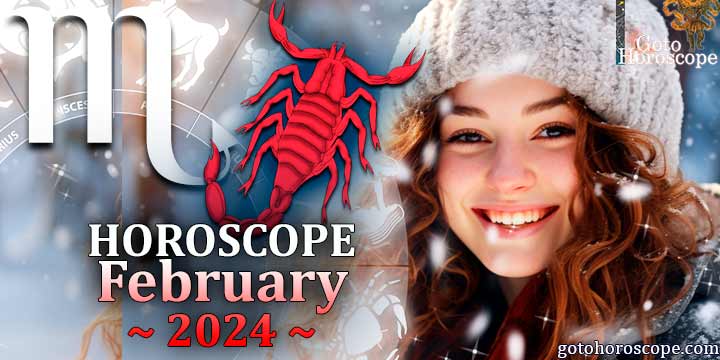 Scorpio monthly Horoscope for February 2024 