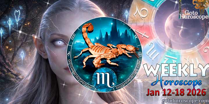 Scorpio week horoscope January 12—18, 2026