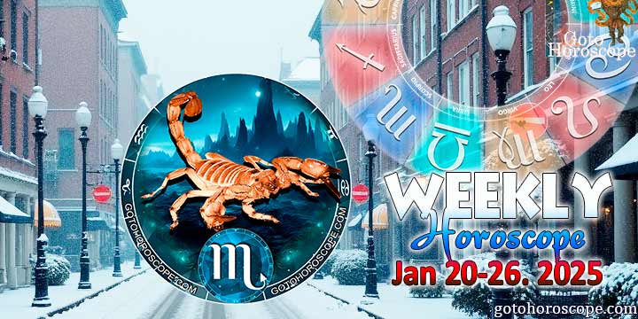 Scorpio week horoscope January 20—26, 2025