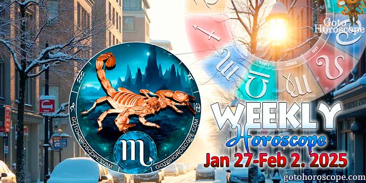 Scorpio week horoscope January 27—February 2, 2025