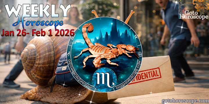 Scorpio week horoscope January 26—February 1, 2026