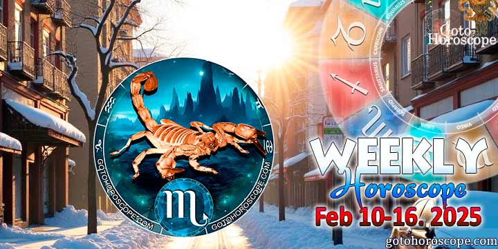 Scorpio week horoscope February 10—16, 2025