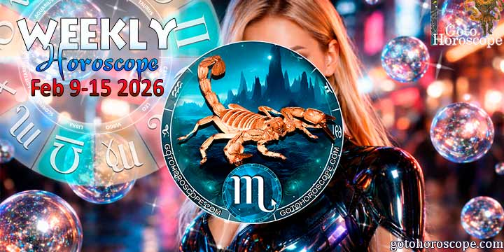 Scorpio week horoscope February 9—15, 2026