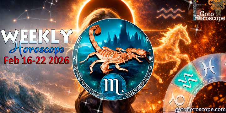 Scorpio week horoscope February 16—22, 2026