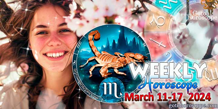 Scorpio week horoscope March 11—17, 2024
