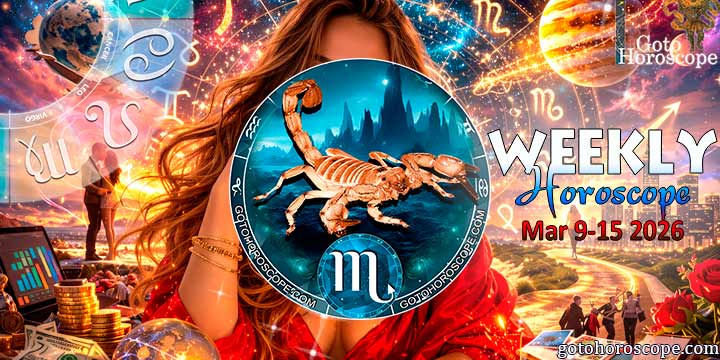 Scorpio week horoscope March 9—15, 2026