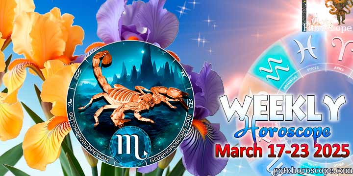 Scorpio week horoscope March 17—23, 2025