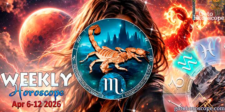 Scorpio week horoscope April 6—12, 2026