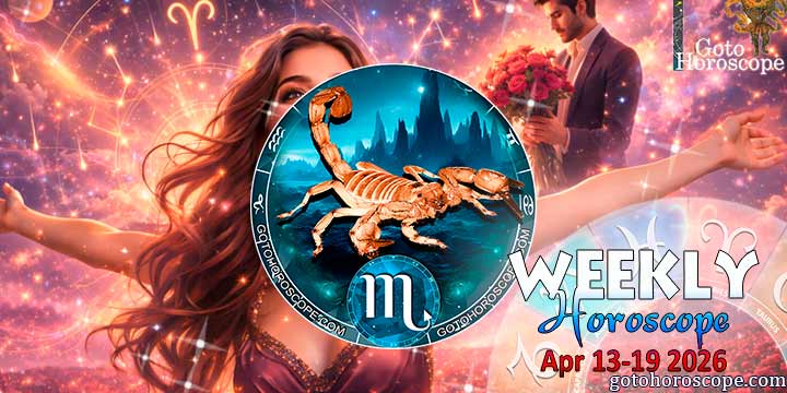 Scorpio week horoscope April 13—19, 2026