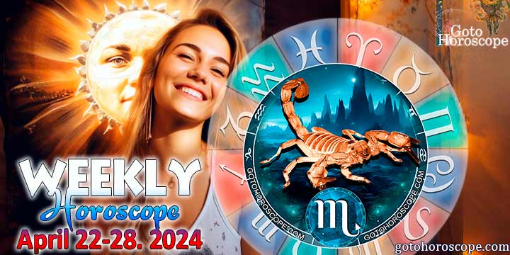 Scorpio week horoscope April 22—28, 2024