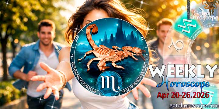 Scorpio week horoscope April 20—26, 2026