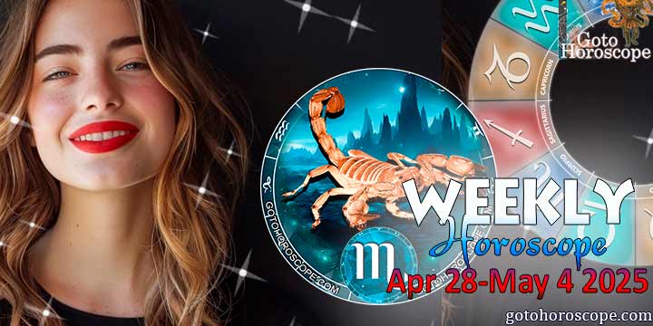 Scorpio week horoscope April 28—4, 2025