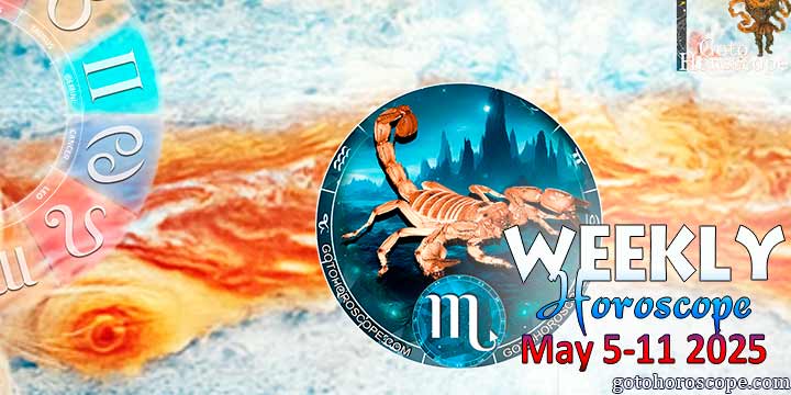 Scorpio week horoscope May 5—11, 2025