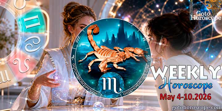 Scorpio week horoscope May 4—10, 2026