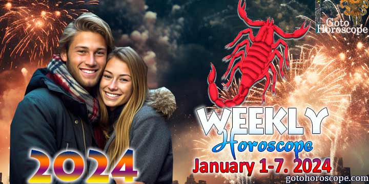 Scorpio week horoscope January 1—7. 2024
