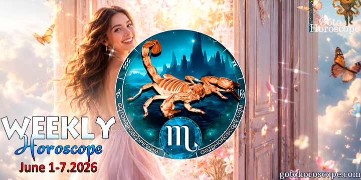 Scorpio week horoscope June 1—7, 2026