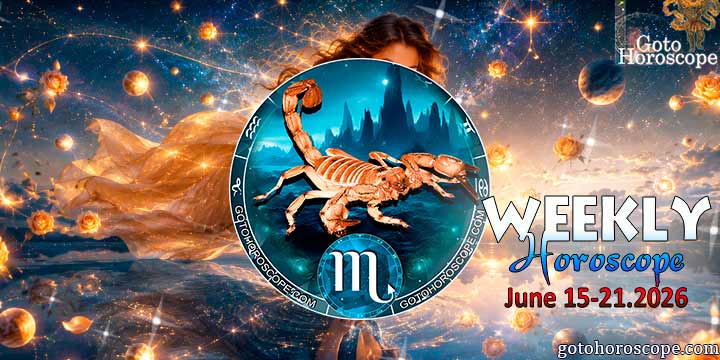 Scorpio week horoscope June 15—21, 2026