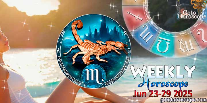 Scorpio week horoscope June 23—29, 2025