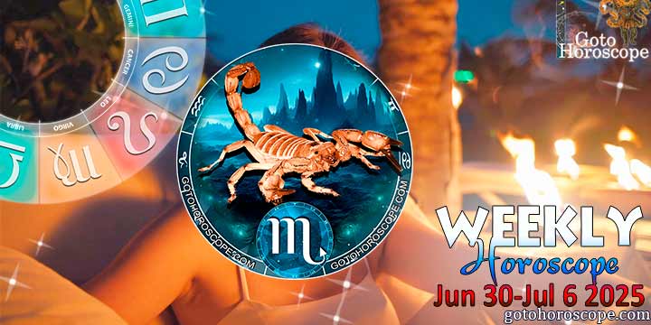 Scorpio week horoscope July 7—13, 2025