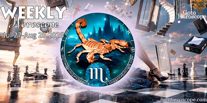 Scorpio week horoscope July 27—August 2, 2026