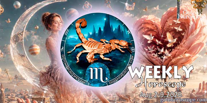 Scorpio week horoscope August 2—8, 2026