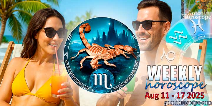 Scorpio week horoscope August 11—17, 2025