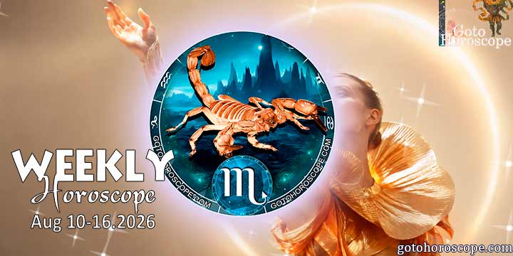 Scorpio week horoscope August 10—16, 2026