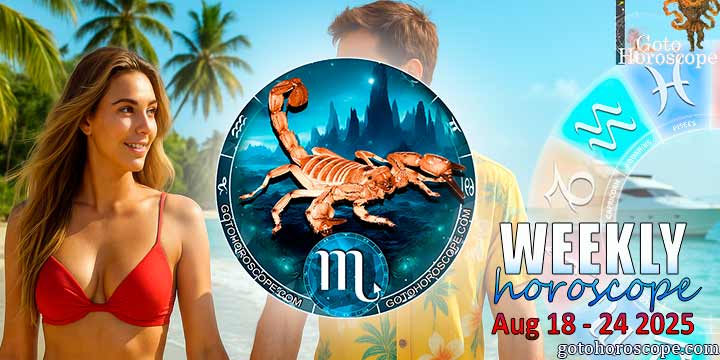 Scorpio week horoscope August 18—24, 2025