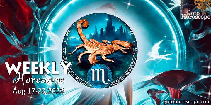 Scorpio week horoscope August 17—23, 2026