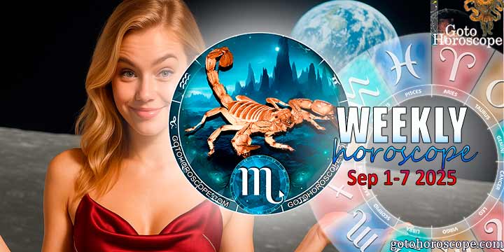 Scorpio week horoscope September 1—7, 2025