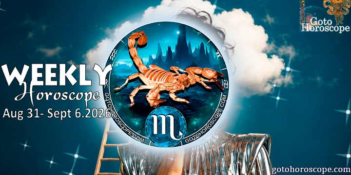 Scorpio week horoscope August 31—September 6, 2026