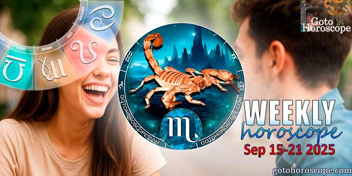 Scorpio week horoscope September 15—21, 2025