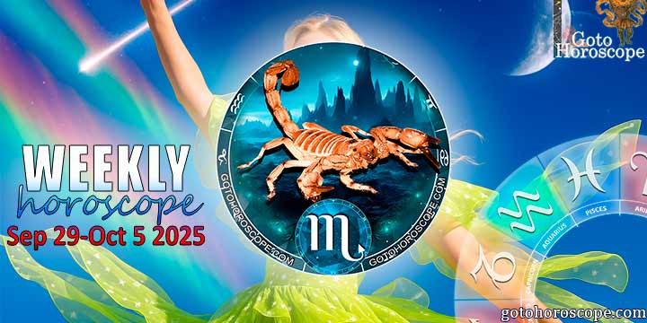 Scorpio week horoscope September 29—5, 2025