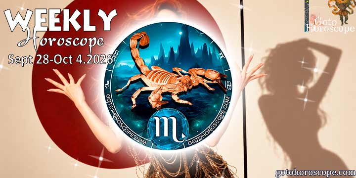 Scorpio week horoscope September 28—October 4, 2026