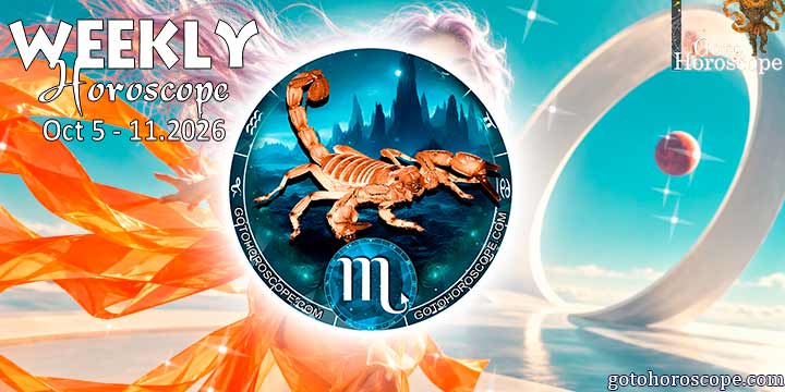 Scorpio week horoscope October 5—11, 2026