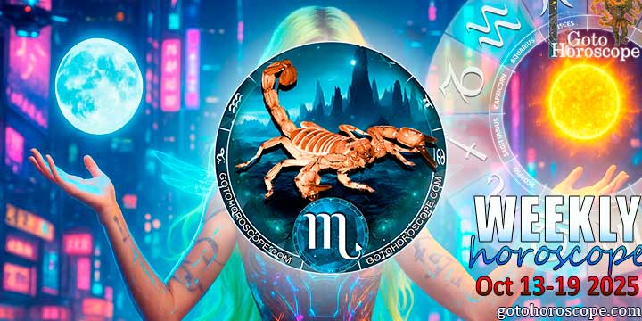 Scorpio week horoscope October 13—19, 2025