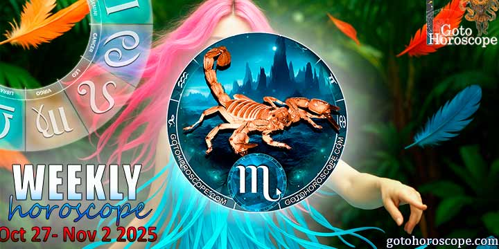 Scorpio week horoscope October 27—November 2, 2025