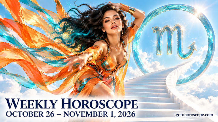 Scorpio week horoscope October 26—November 1, 2026