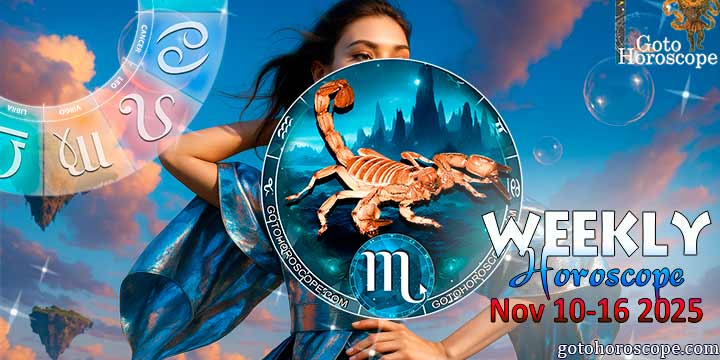 Scorpio week horoscope November 10—16, 2025