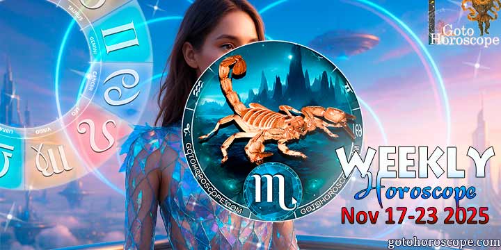 Scorpio week horoscope November 17—23, 2025